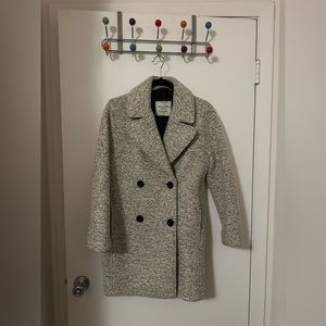 Abercrombie Oversized Wool Blend Coat